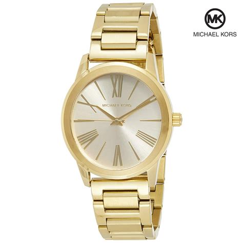 Michael Kors Watches Hartman 3 Hand Watch 